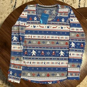 NWT Brooks Distance Graphic Long Sleeve, Women’s Size M, Run Merry